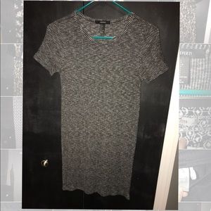 Short sleeve sweater dress